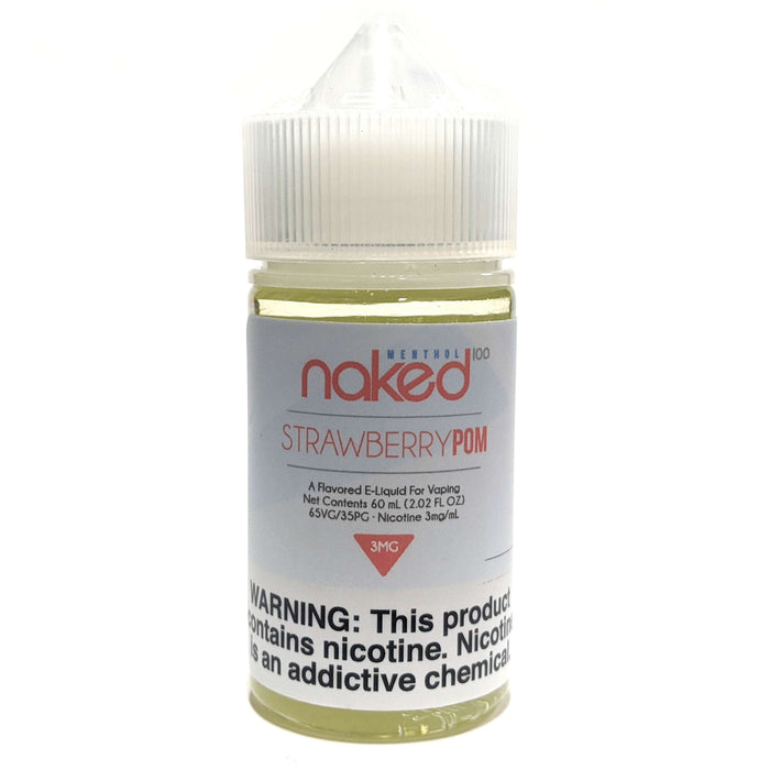 Naked 100 Menthol Vape Juice - Strawberry Pom (aka Brain Freeze)